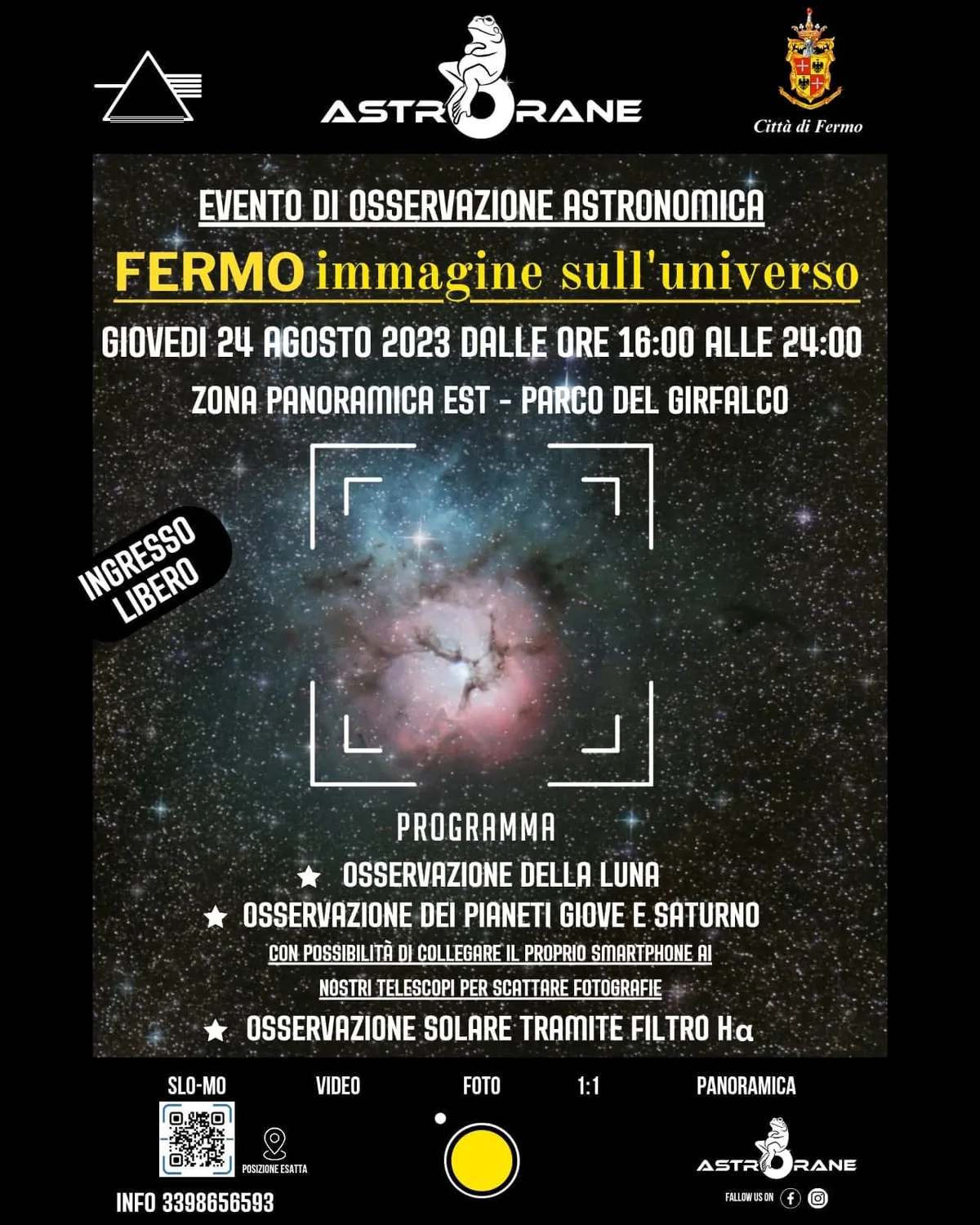 Fermo immagine sull’Universo